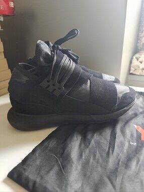 ADIDAS X YOHJI YAMAMOTO Y-3 Qasa High Luxe Triple Black Men's Shoes